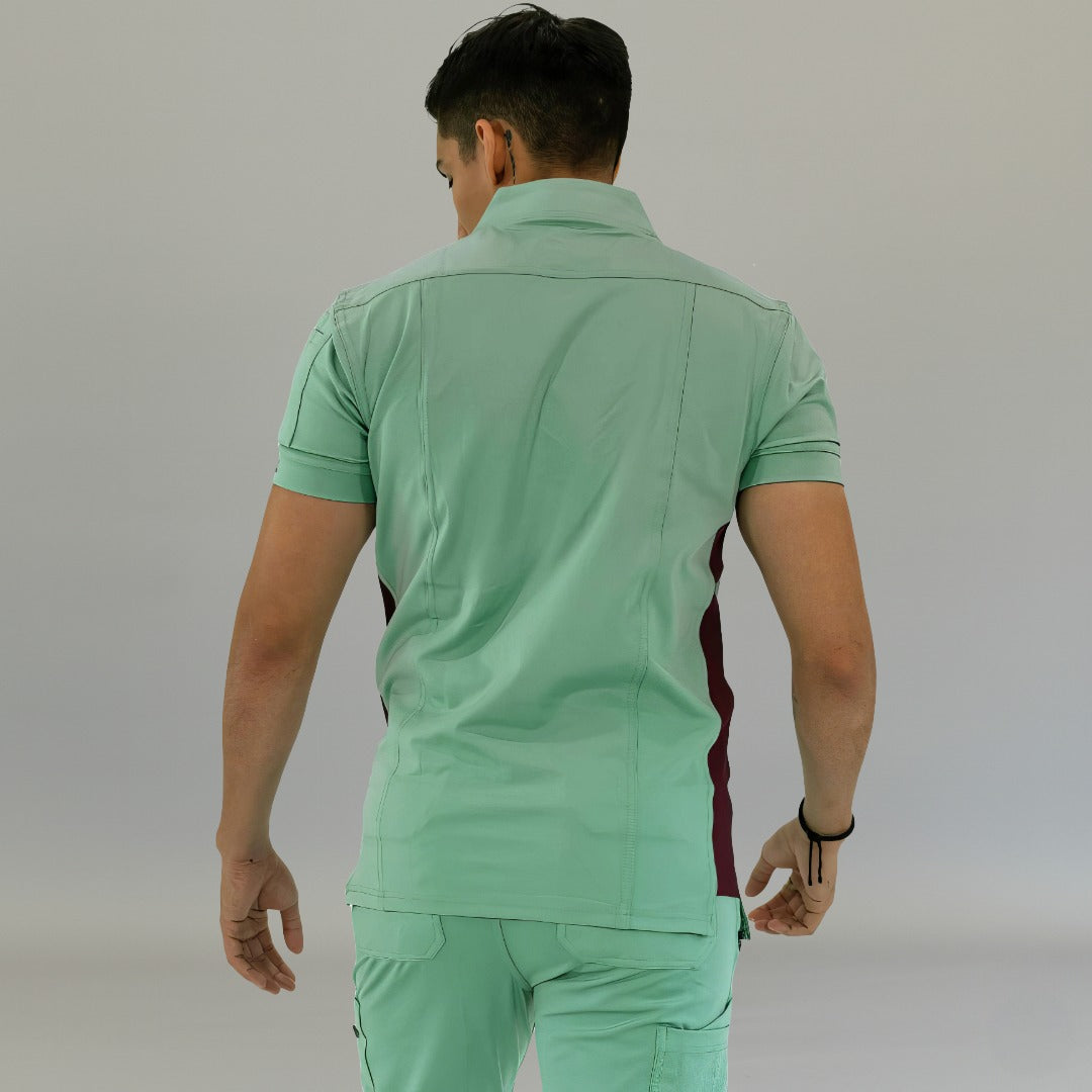 Filipina Quirúrgica 930 Hombre Verde Bosque y Vino