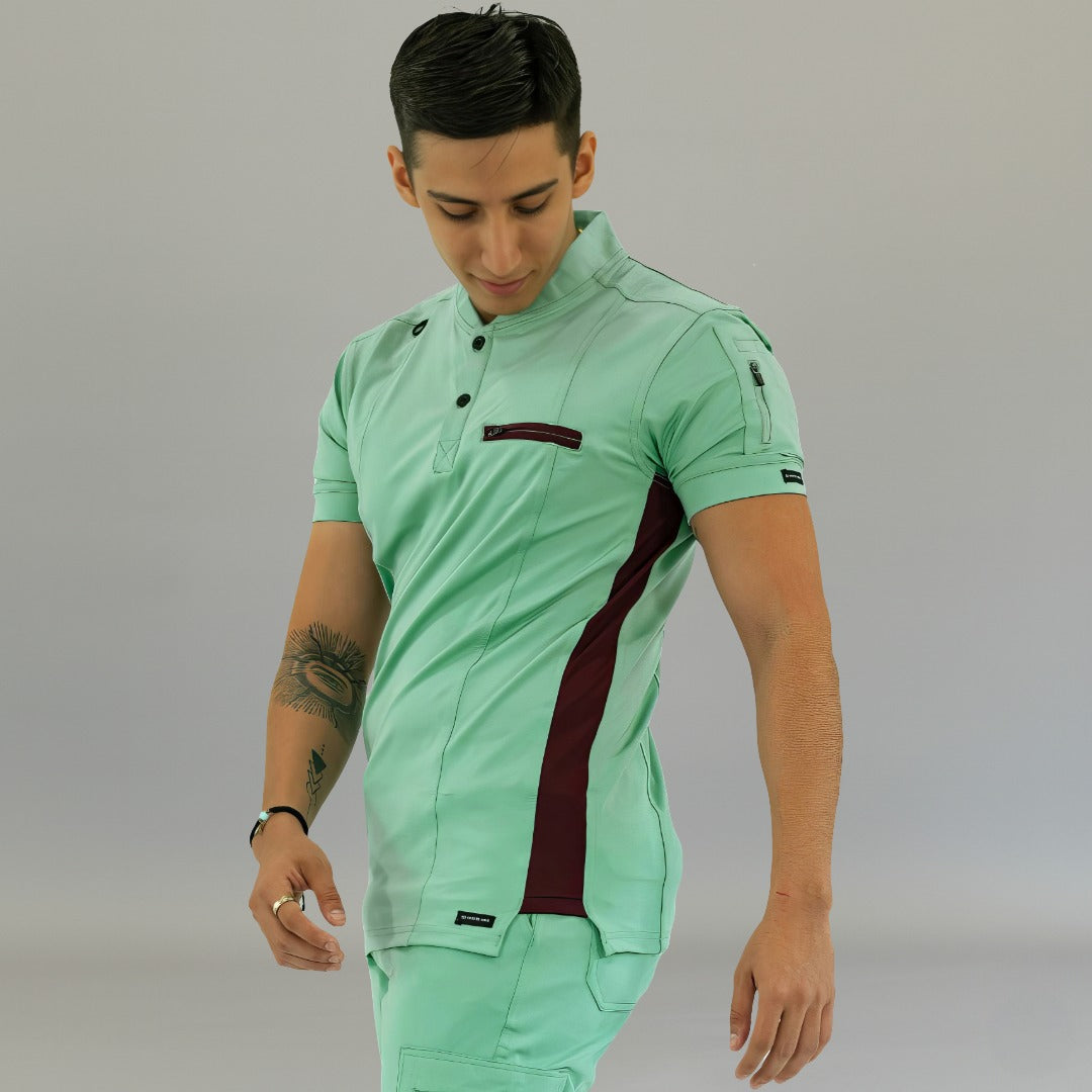 Filipina Quirúrgica 930 Hombre Verde Bosque y Vino