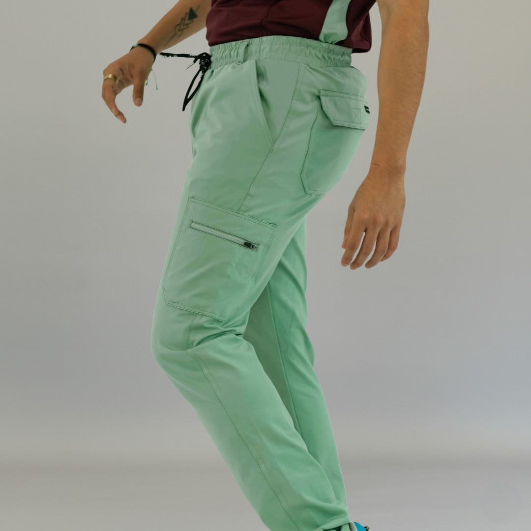 Pantalón Quirúrgico 930 Hombre Verde Bosque Super Stretch
