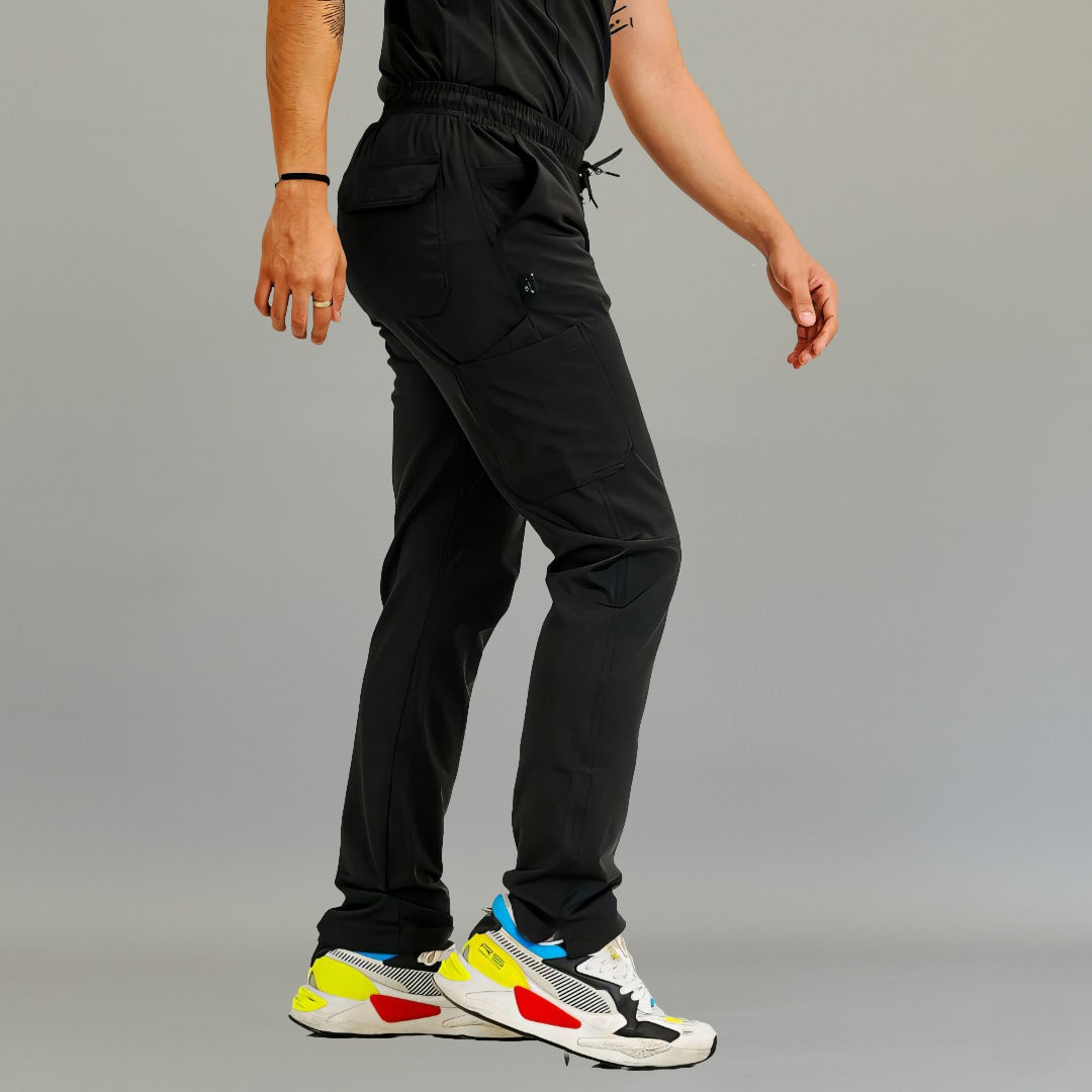 Pantalón Quirúrgico 930 Hombre Negro Super Stretch