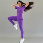 Jogger Super Stretch Mujer Morado, Scrubs 901