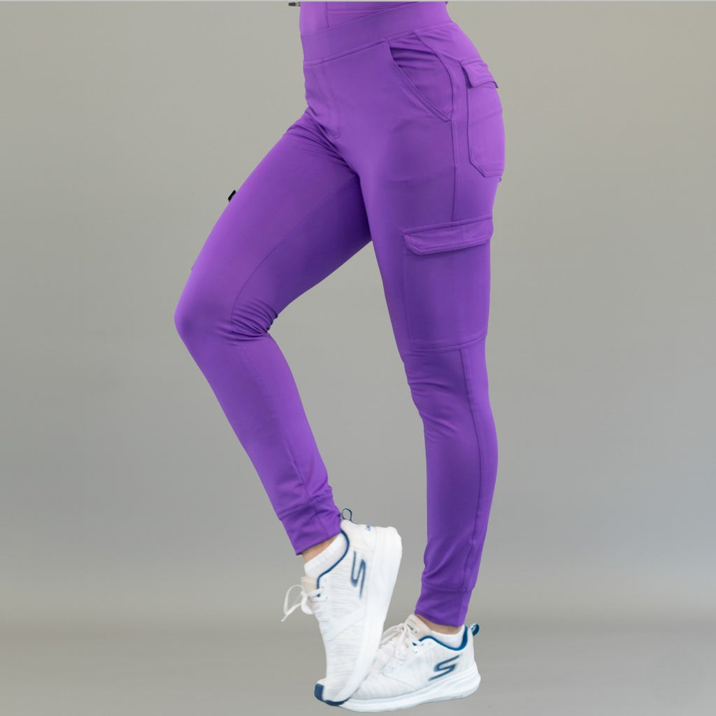 Jogger Super Stretch Mujer Morado, Scrubs 901