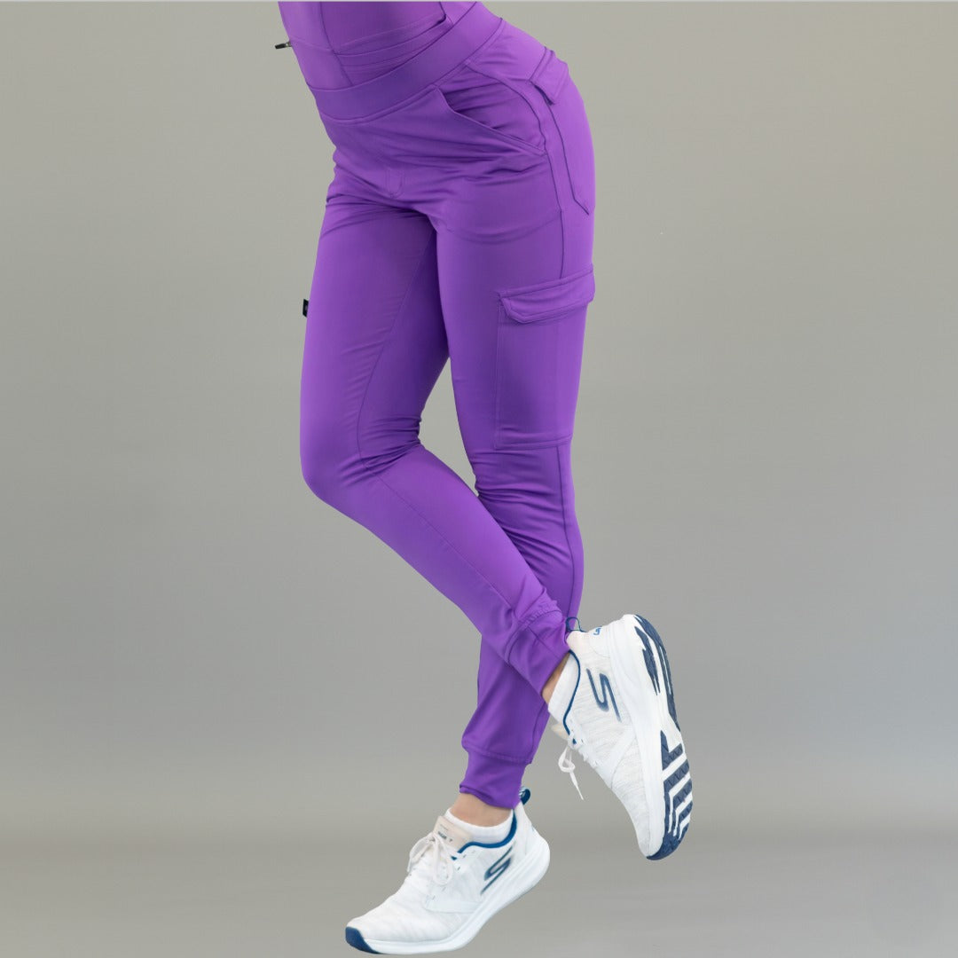 Jogger Super Stretch Mujer Morado, Scrubs 901