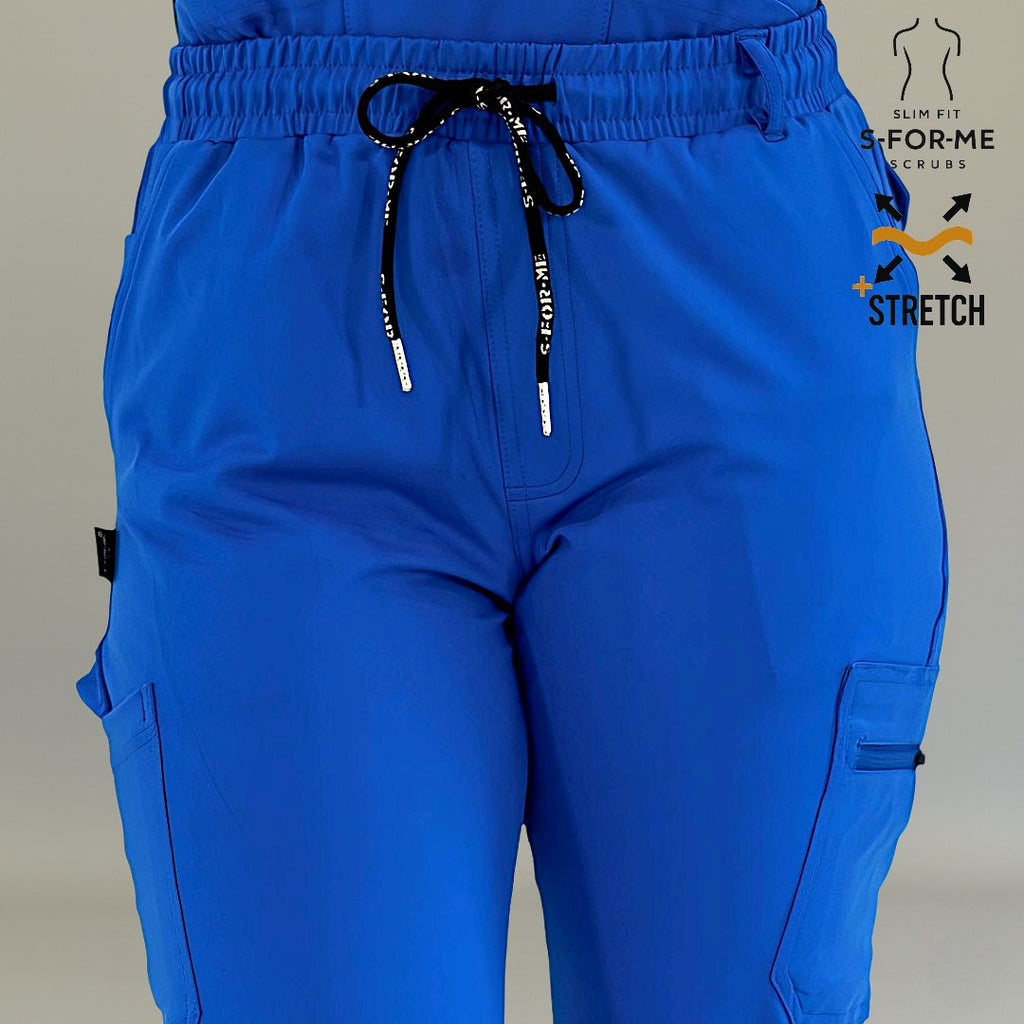 Pantalón Médico Quirúrgico para Mujer Color Azul Rey Superstretch