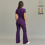 Jumpsuit de uniforme médico femenino uva últimas piezas tallas 2XS XS S y M