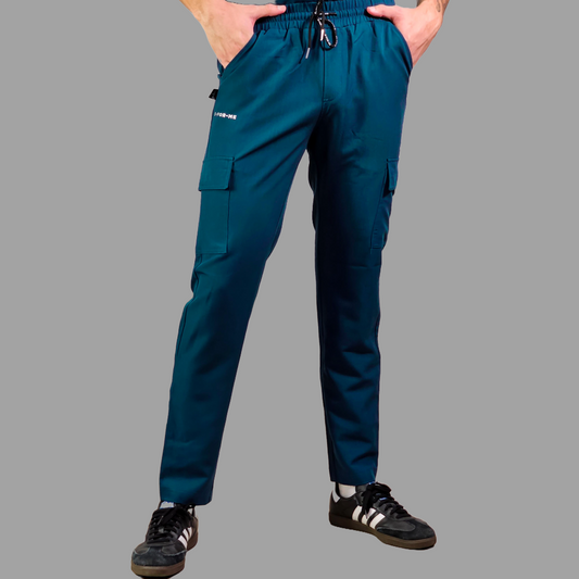 Pantalon Quirurgico Antifluido Hombre Azul Caribe, Scrubs 300