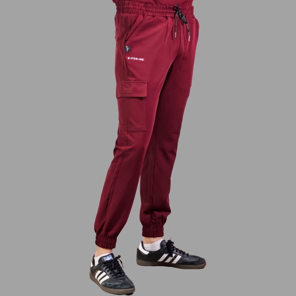 Conjunto Quirúrgico Antifluido Hombre – Estilo 300 Vino