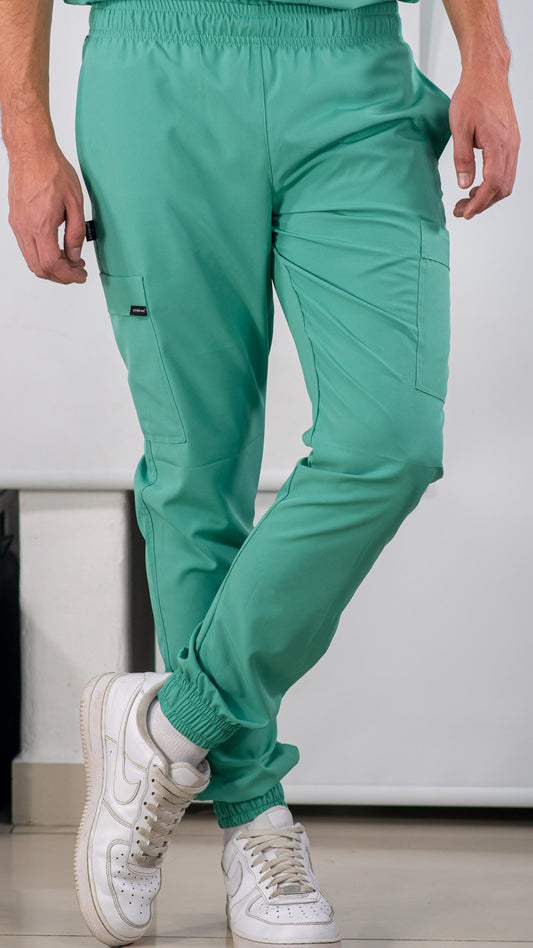 Jogger Hombre 6 bolsas Menta F.W