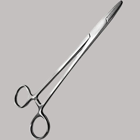 Porta agujas quirúrgico 14 cm ECO para sutura e instrumental médico.