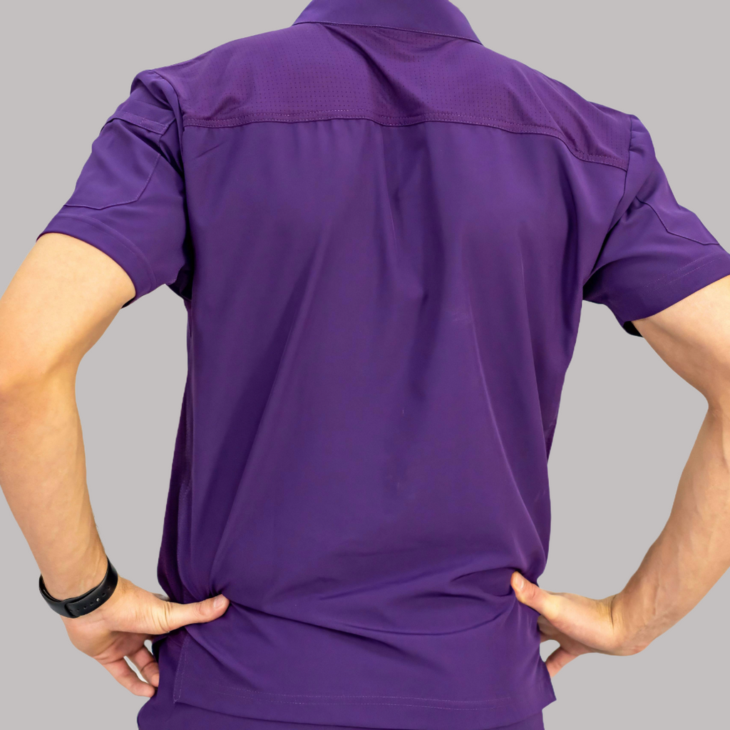 Filipina Quirúrgica Hombre Morado, Scrubs 520