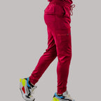 Unisex Scrub Jogger Super Stretch Burgundy, Scrubs 901