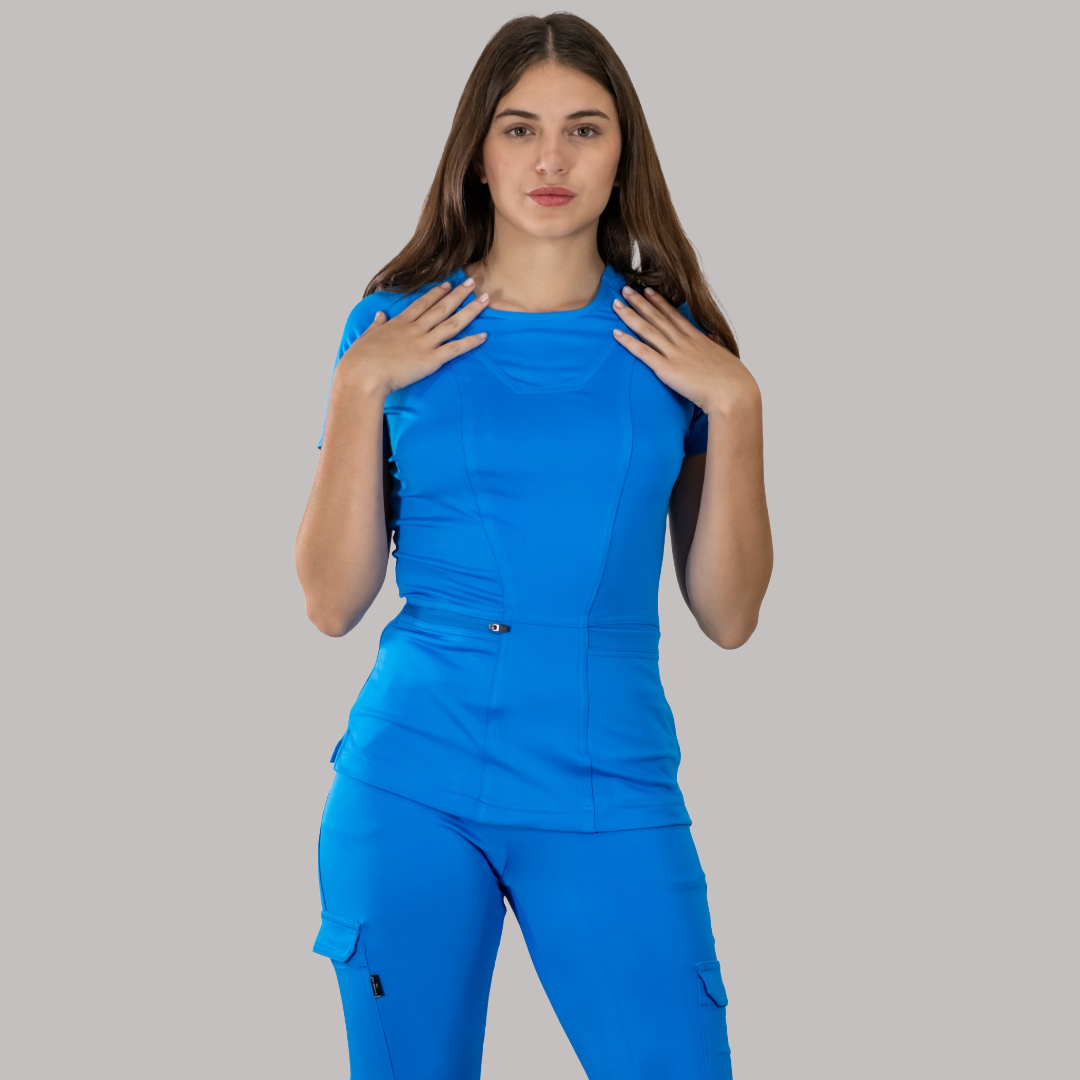 Filipina Quirúrgica, Scrubs Super Stretch Mujer 901 Turquesa