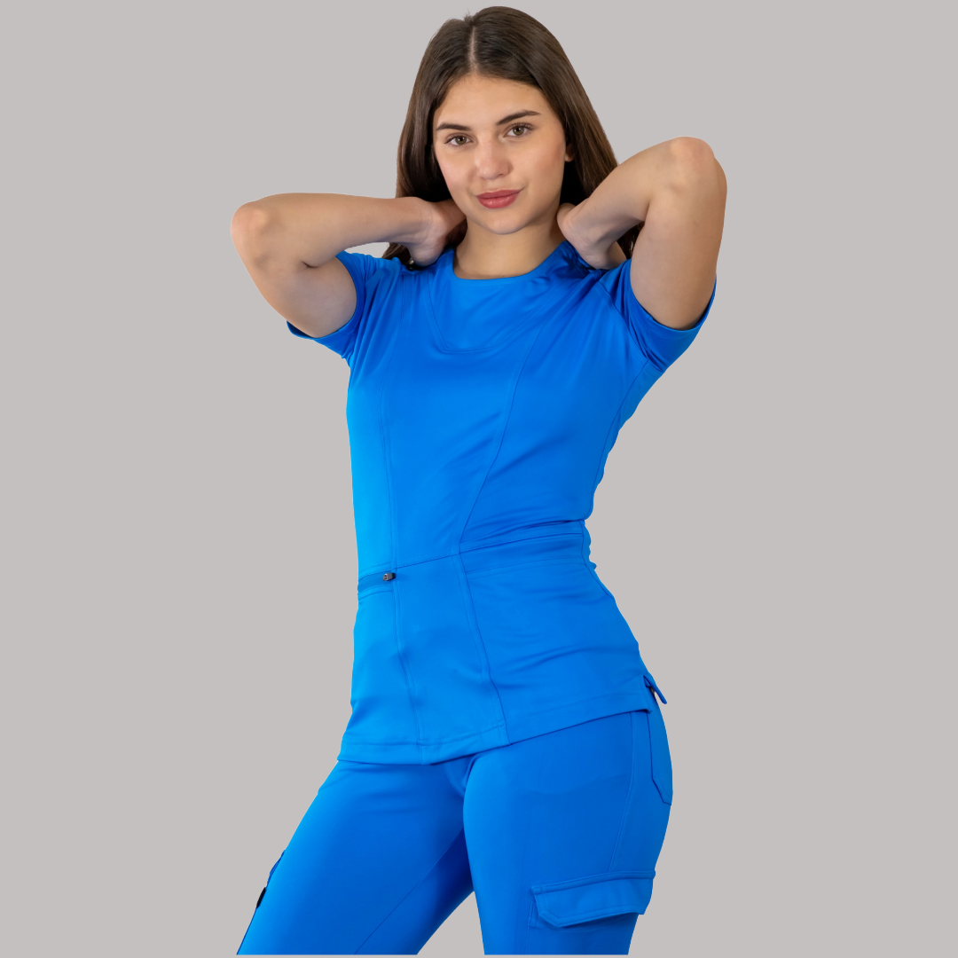 Filipina Quirúrgica, Scrubs Super Stretch Mujer 901 Turquesa