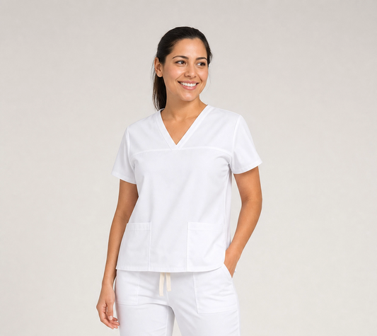 Filipina 503 Quirúrgica Mujer FW Blanca Antifluido