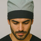 Gorro Quirúrgico Gris Stretch Unisex