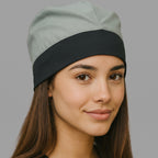 Gorro Quirúrgico Gris Stretch Unisex