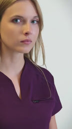 Filipina Quirúrgica 915 Mujer Super Stretch Uva