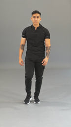 Filipina Quirúrgica Super Stretch Negra Hombre, Scrubs 905