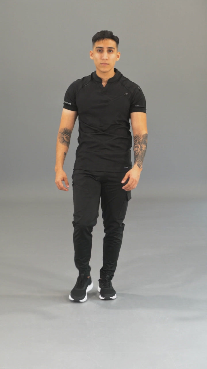 Filipina Quirúrgica Super Stretch Negra Hombre, Scrubs 905