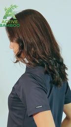 Jogger Azul Marino Bamboo Quirúrgico Mujer S-FOR-ME 511 - Tela Bambú 160g