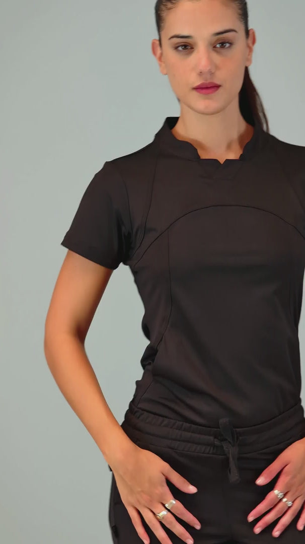 Jogger Quirúrgico Mujer Est. 910 | Negro Super Stretch